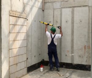 System Solution - Wall Filling, Waterproofing