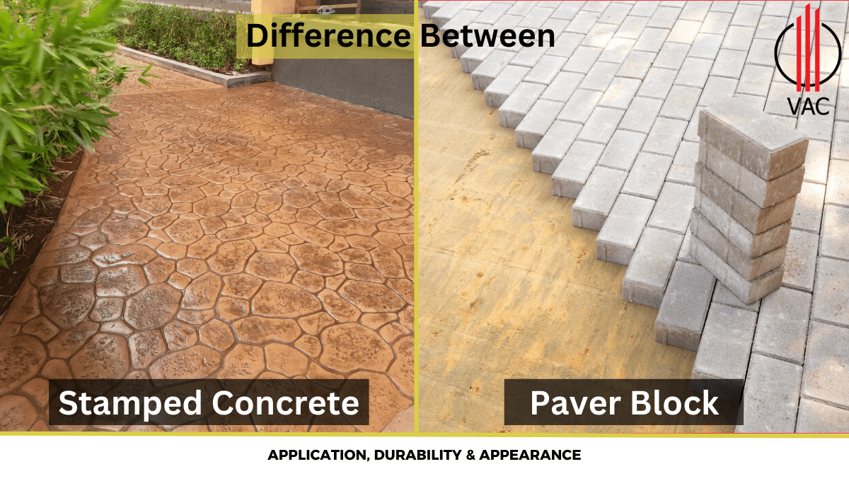 Stamped Concrete Vs. Paver Blocks Which Option is Better?