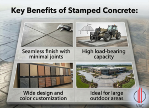 Benefits of stamped concrete